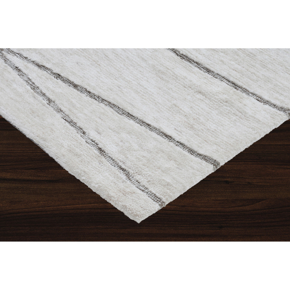 Hazel 9'10" X 13'1" Ft Machine Knitted Rug