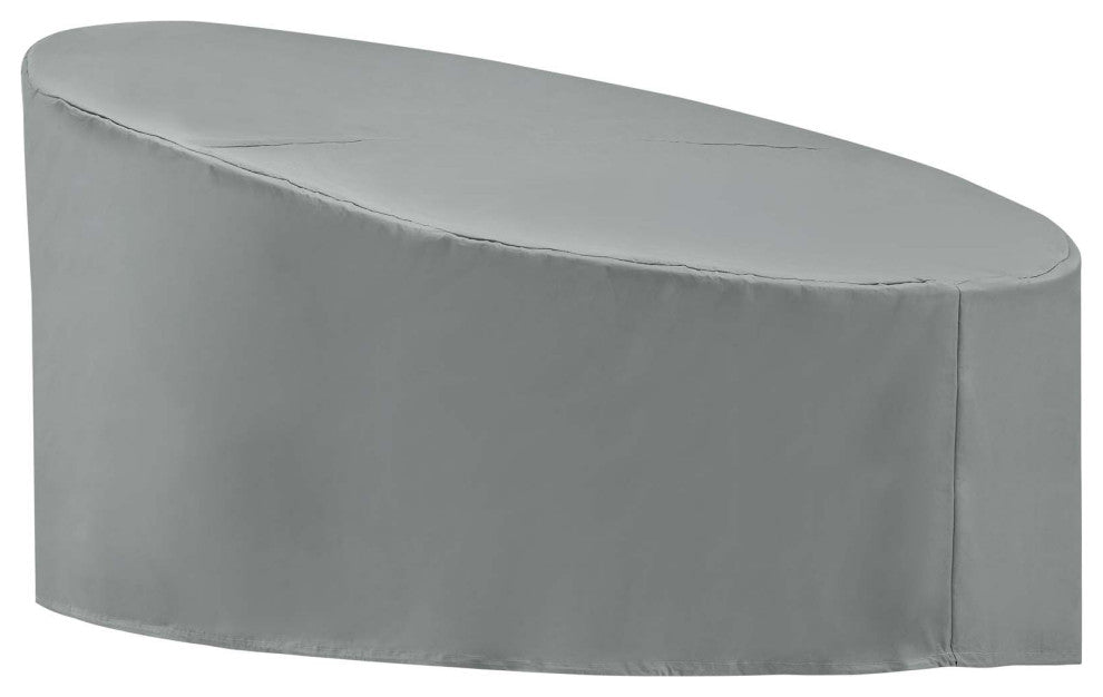 Immerse Siesta and Convene Canopy Daybed Outdoor Patio Furniture Cover Gray