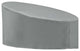 Immerse Siesta and Convene Canopy Daybed Outdoor Patio Furniture Cover Gray