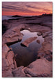 Michael Blanchette 'Tide Pool Geometry' Canvas Art, 32x22