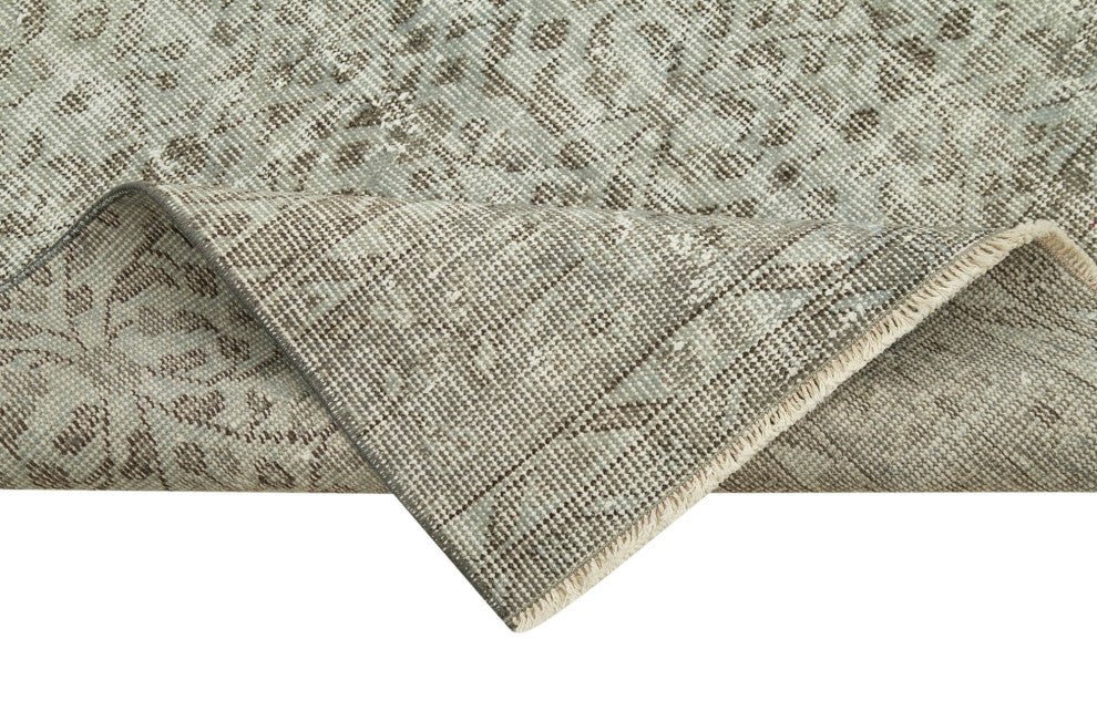 Rug N Carpet - Handwoven Turkish 3' 0" x 10' 0" Vintage Hallway Runner Rug