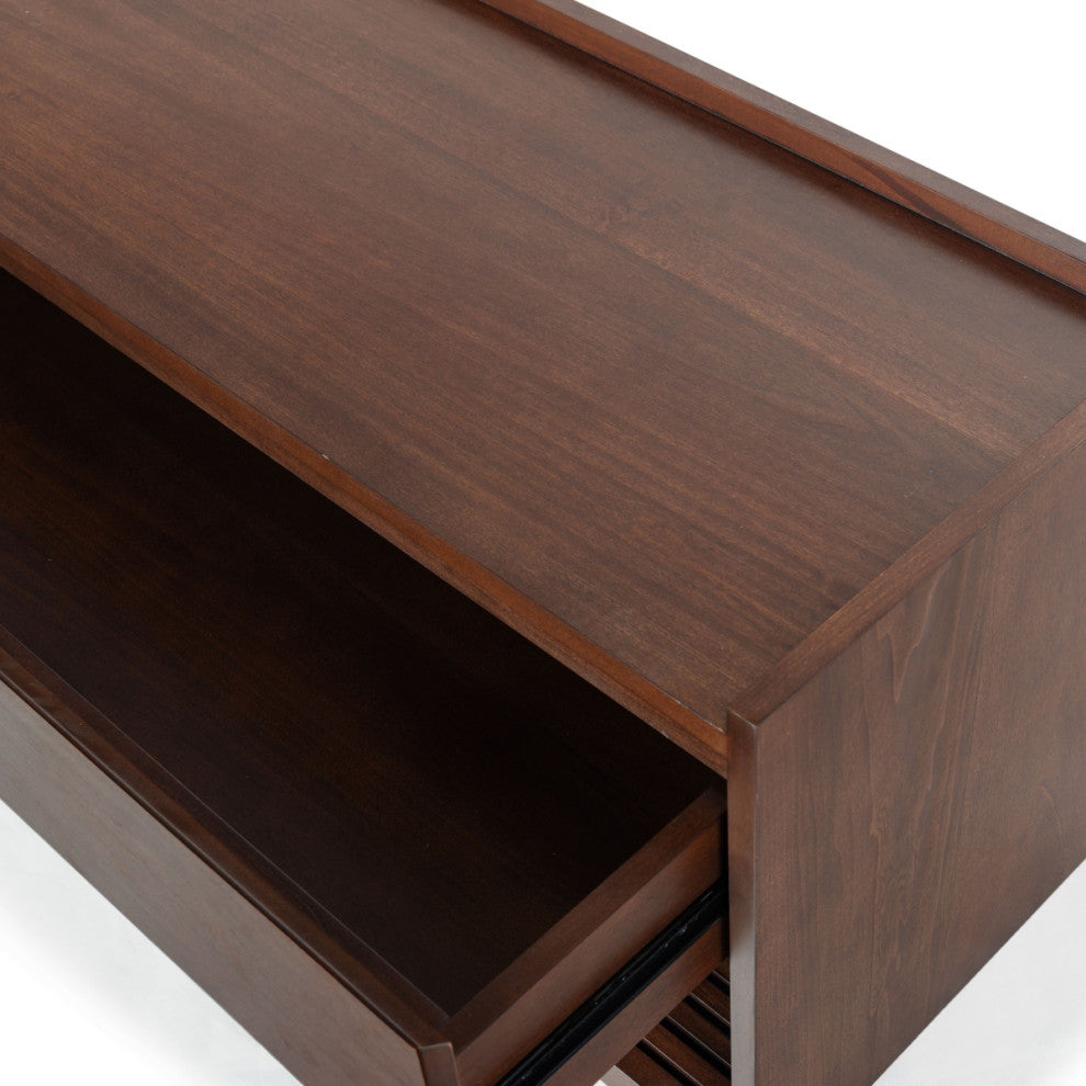 Safavieh Couture Petrabella Wood Hall Tree, Walnut/Black