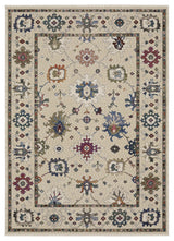 Oriental Weavers Hastings HA01W Floral Rug, Ivory, 3'10"x5'5"