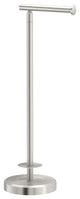 Latitude II Freestanding Toilet Paper Holder, Satin Nickel, Storage
