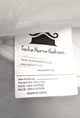 Light Grey Silver Diamond Pastel Cotton Bedspread Set, 18 X 18