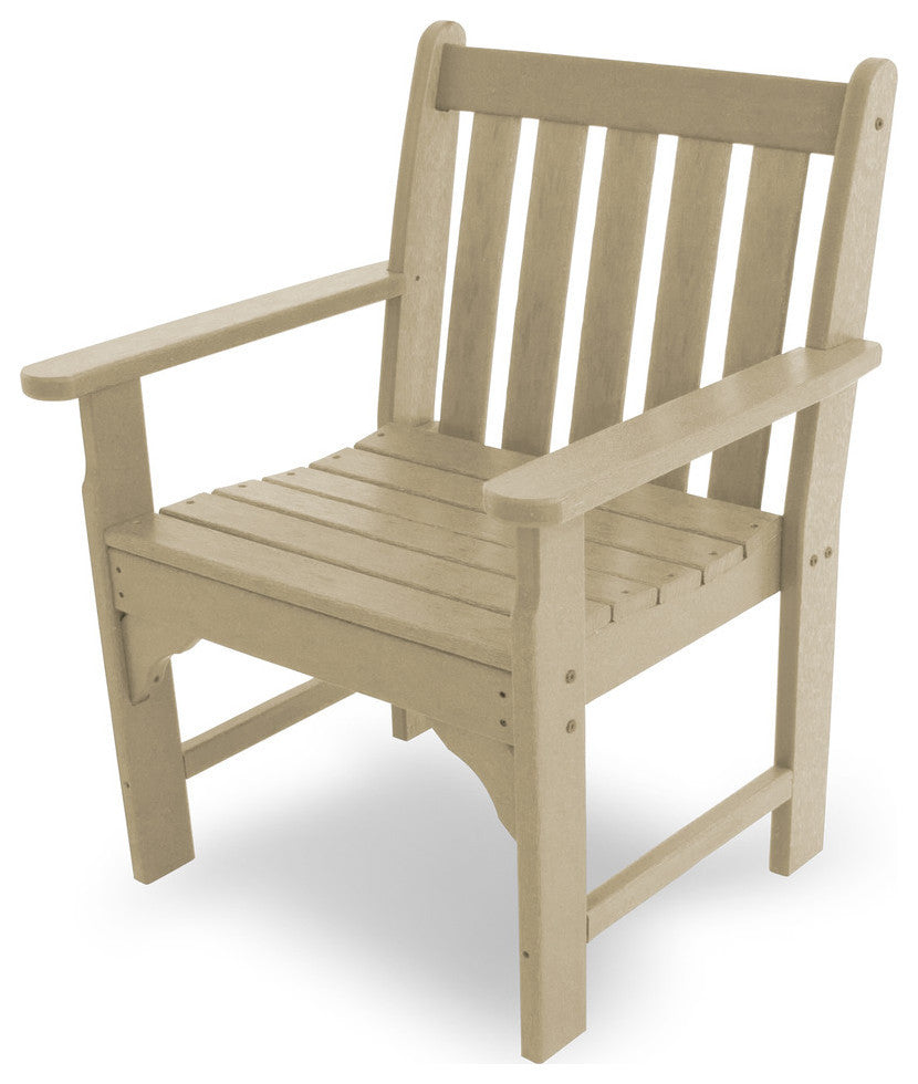 Polywood Vineyard Garden Arm Chair, Sand