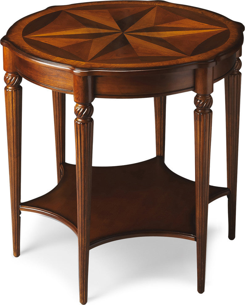 Bainbridge Accent Table, Olive Ash Burl