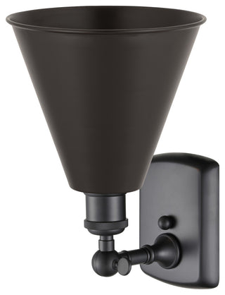 Ballston Cone Sconce, Matte Black