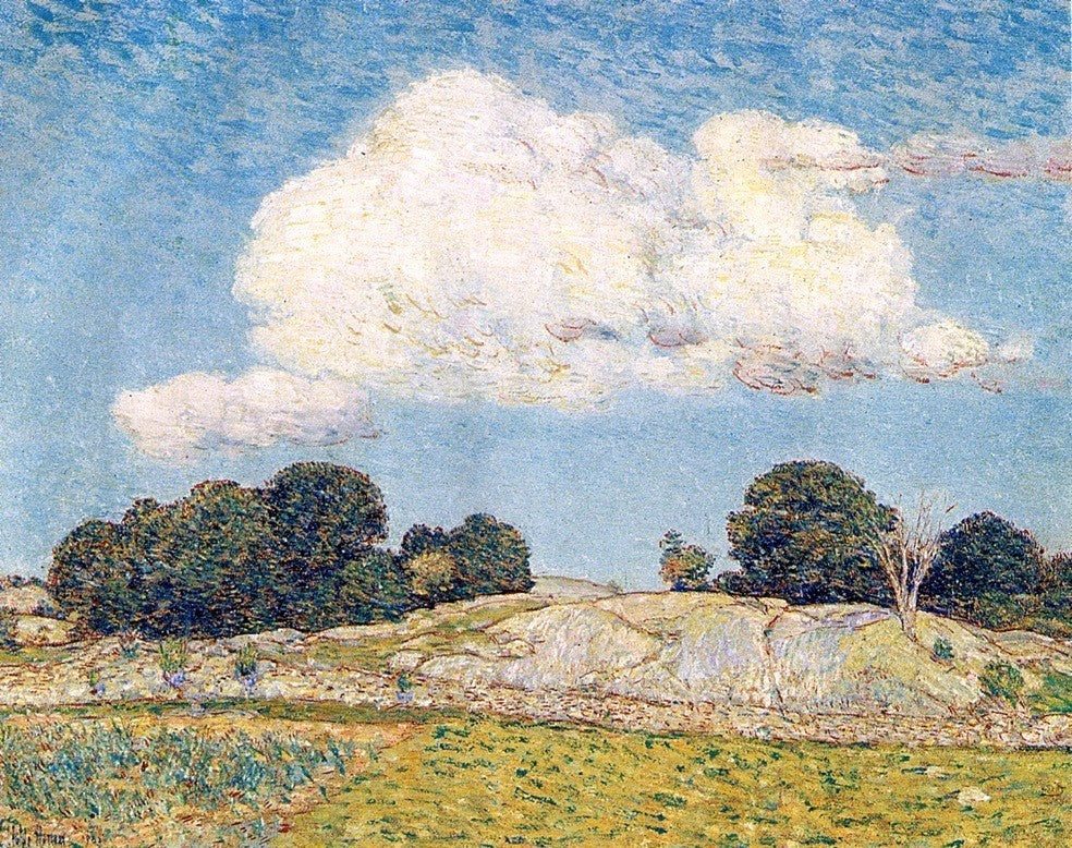 Frederick Childe Hassam Dragon Cloud Old Lyme Wall Decal