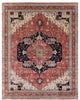 11' 9" X 14' 9" Persian Fine Serapi Hand Knotted Wool Rug - Q14709