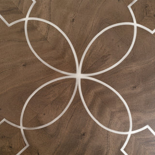 Villa Cherie Round Dining Table - Hazelnut