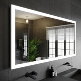 Gabriella Modern LED Bathroom Vanity Mirror, 30"x60"