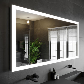 Gabriella Modern LED Bathroom Vanity Mirror, 30"x60"