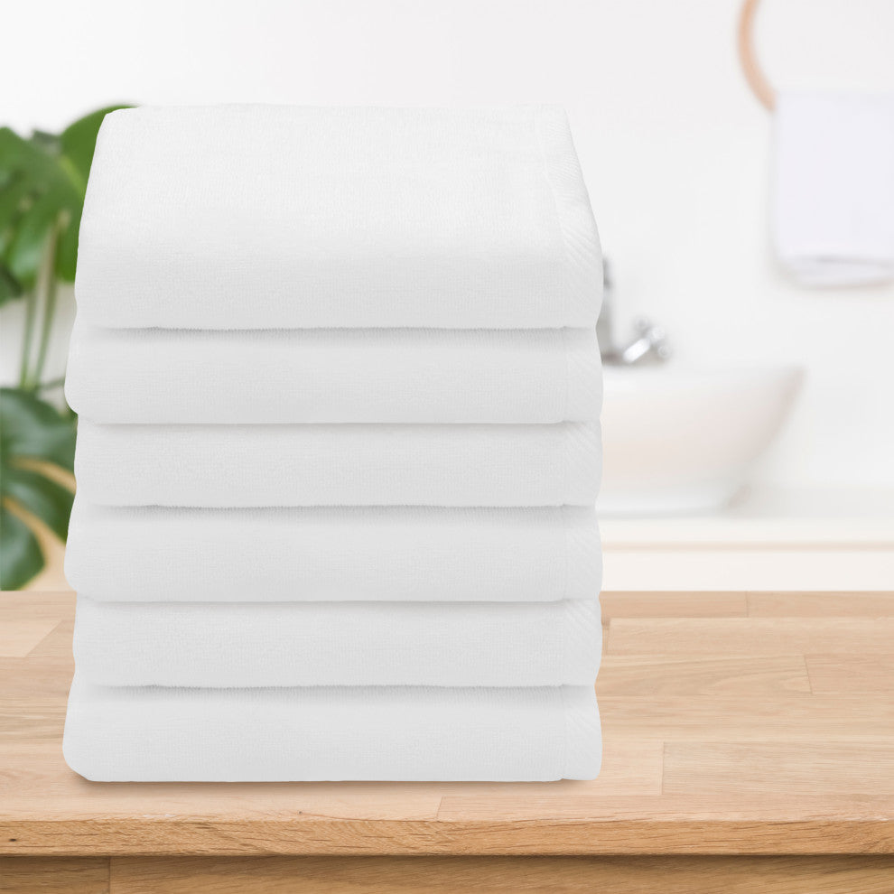 Linum Home Textiles 100% Turkish Cotton Ediree Hand Towels (Set of 6)