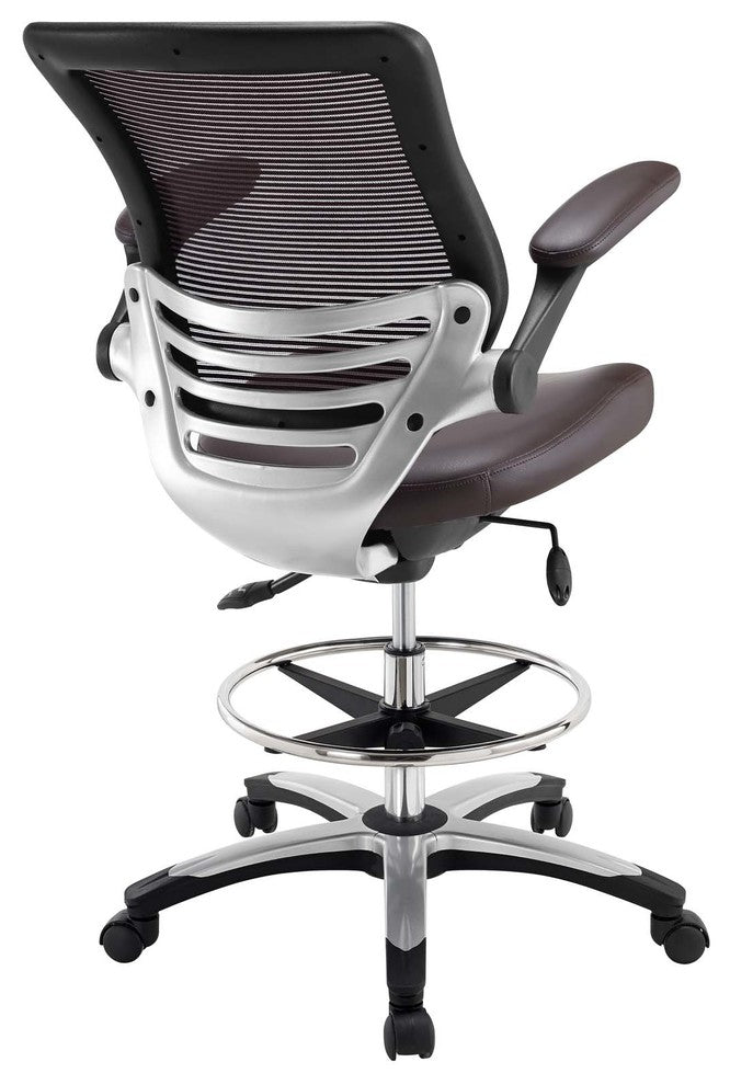 Edge Drafting Stool, Brown