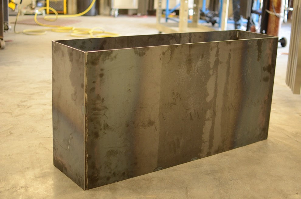 Tatami Plate Steel Planter, 12"x24"x48"