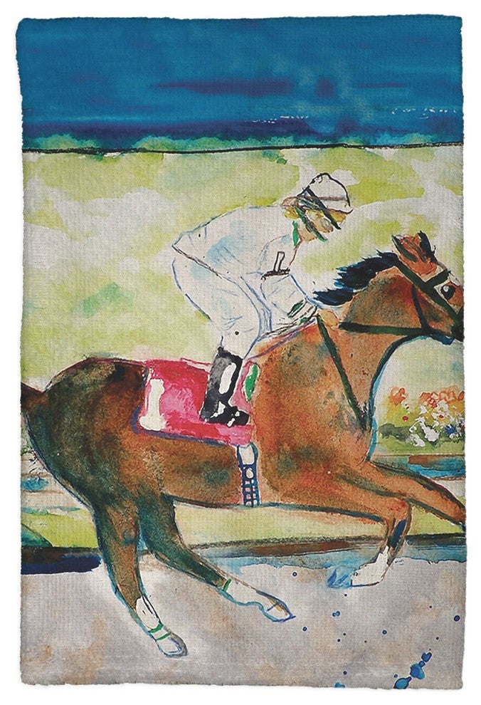 Racing Horse Kitchen Towel - Two Sets of Two (4 Total)
