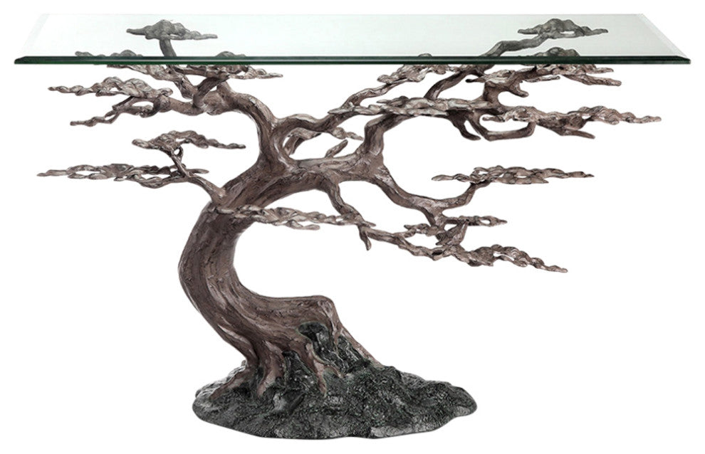 SPI Cypress Tree Console Table
