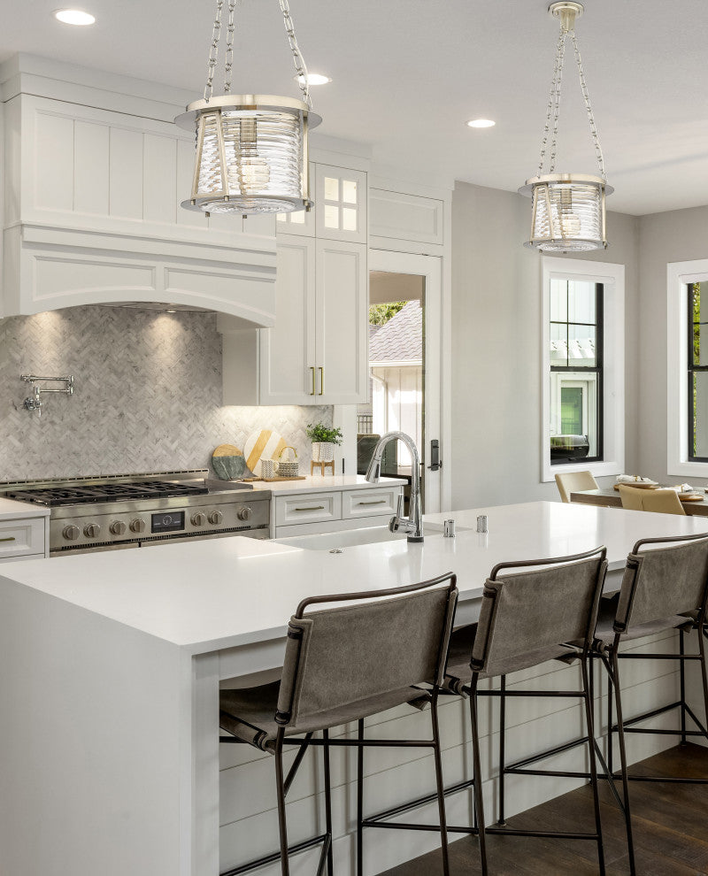 Z-LITE 1-Light Pendant, Brushed Nickel