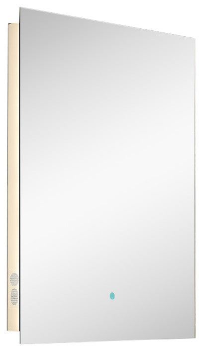 Anzzi Stellar 36" X 28" Frameless Led Bathroom Mirror With Bluetooth
