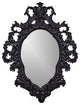 Madame Antoinette Ebony Salon Mirror
