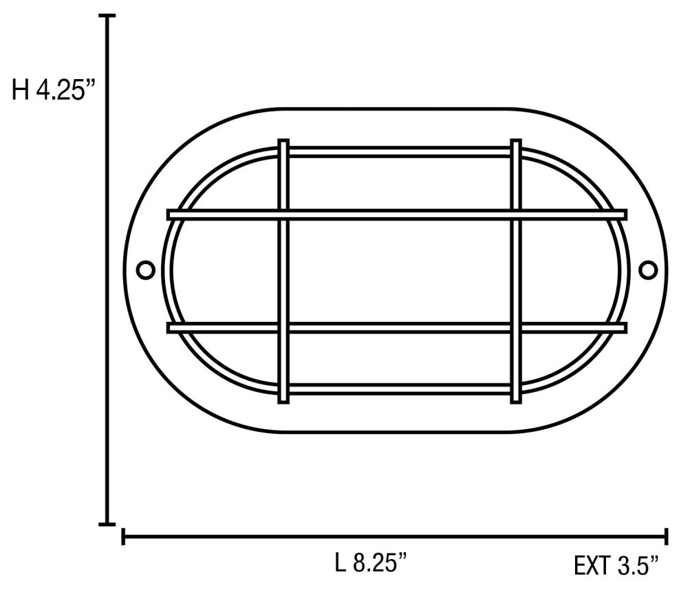 Access Lighting 20290LEDDLP/FST 1 Light 4-1/4"H LED Outdoor Wall - Satin