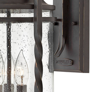 Hinkley Lighting 1148-CL Casa 3 Light 26"H Outdoor Wall Sconce - Olde Black