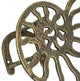 Bronze Cast Iron Nautilus Shell Garden Hose Holder Wall Mount Storage Hanger