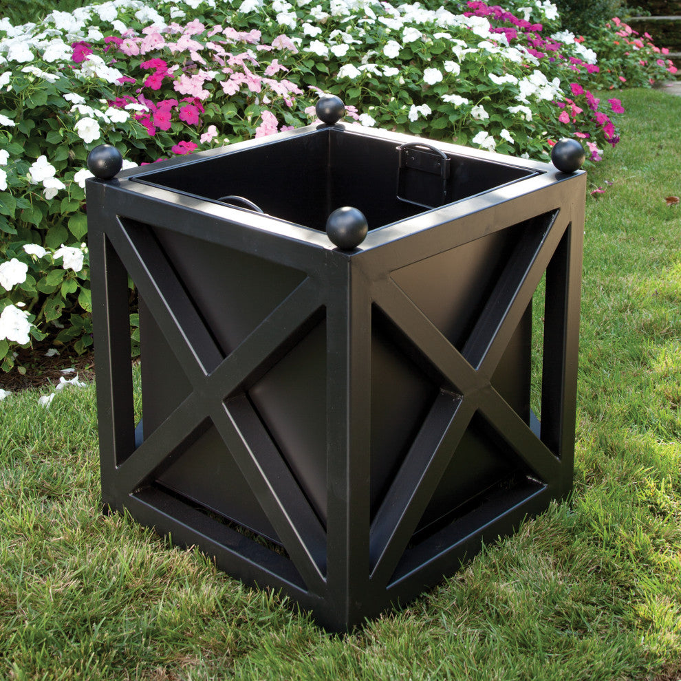 Paris Planter, Black