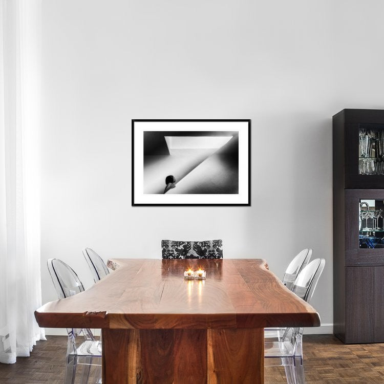 "Curiozity" Framed Digital Print by Laura Mexia, 38"x28"