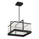 Tye 1-Light Chandelier, Black