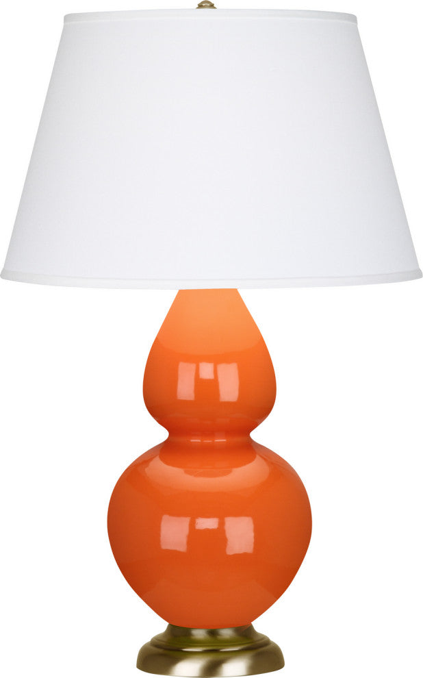 Robert Abbey RA-1665X 1-Light Table Lamp, Double Gourd