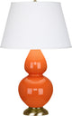 Robert Abbey RA-1665X 1-Light Table Lamp, Double Gourd