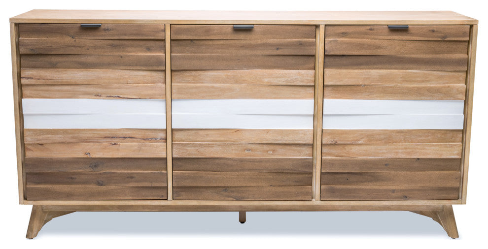 Laguna 3-Door Credenza, TV Stand, Entertainment Unit, Hallway Dresser