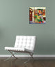 "Ciao Bella I" Tempered Glass Wall Art