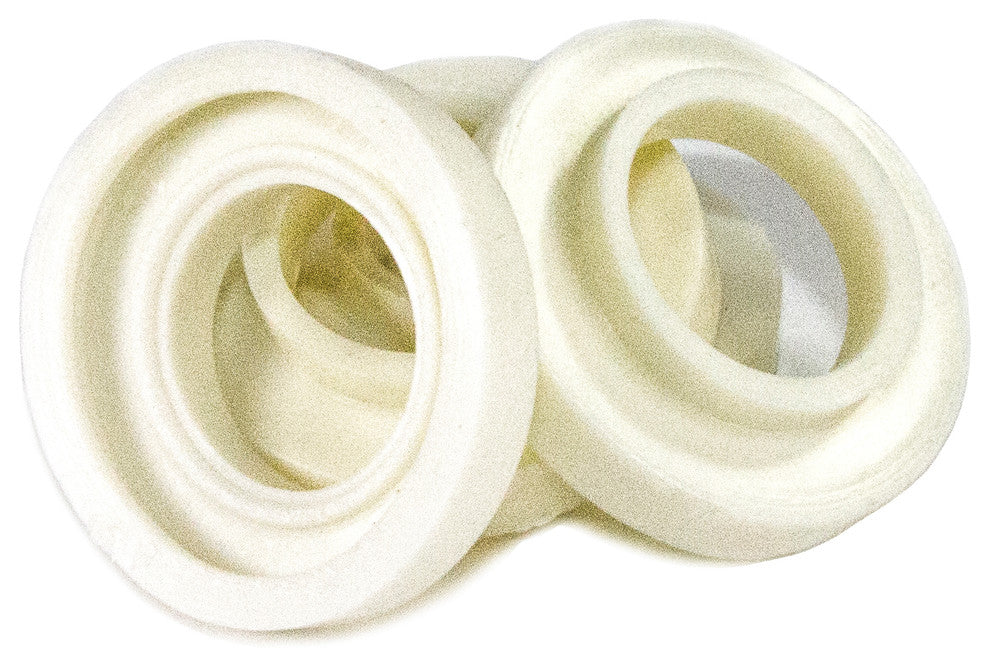 200-Pack E17 C9 White Rubber-O Socket Seal Rings