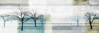 "Endless Trees" Painting Print on Wrapped Canvas, 60"x20"