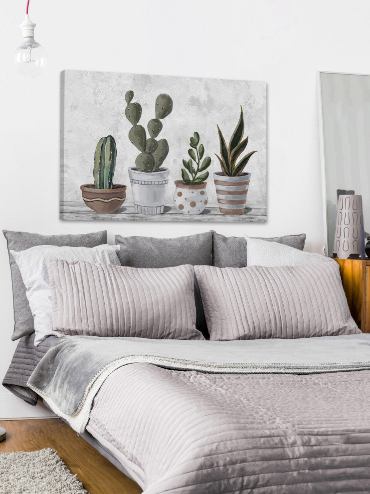 "Decorative Vases" Painting Print on Wrapped Canvas