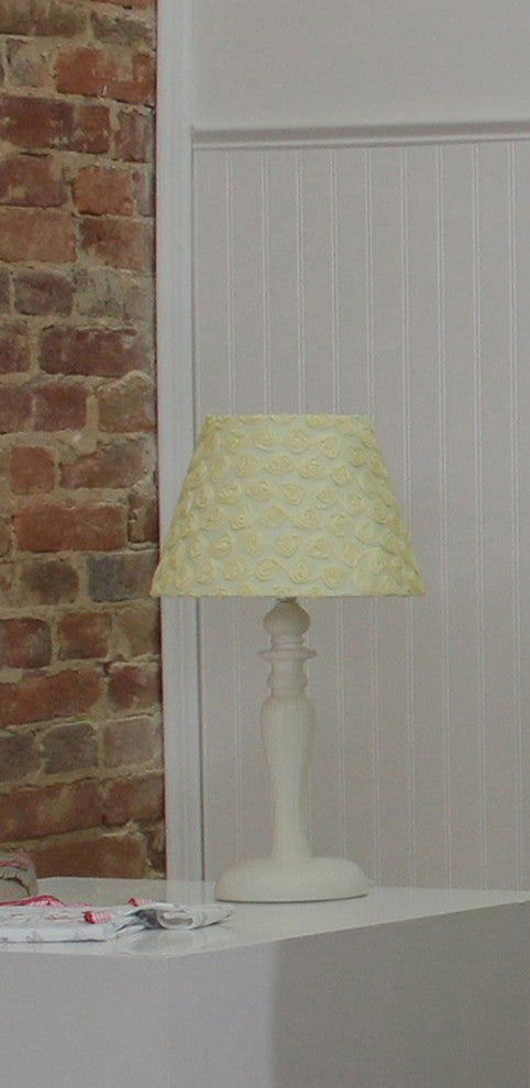 Imagination Yellow Roses Lamp Base and Shade