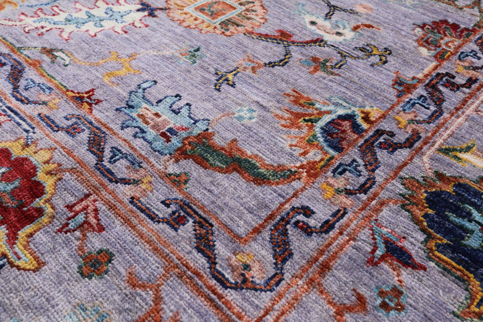 Persian Tabriz Hand-Knotted Wool Rug 5' 7" X 7' 10" Q7408