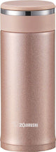 Stainless Mug with Tea Leaf Filter, Pink Champagne
