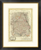 "Champagne, Brie, 1771" Framed Digital Print by Rigobert Bonne, 26"x32"