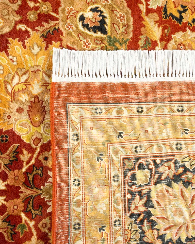 Mogul, One-of-a-Kind Hand-Knotted Area Rug Orange, 8' 3" x 10' 7"