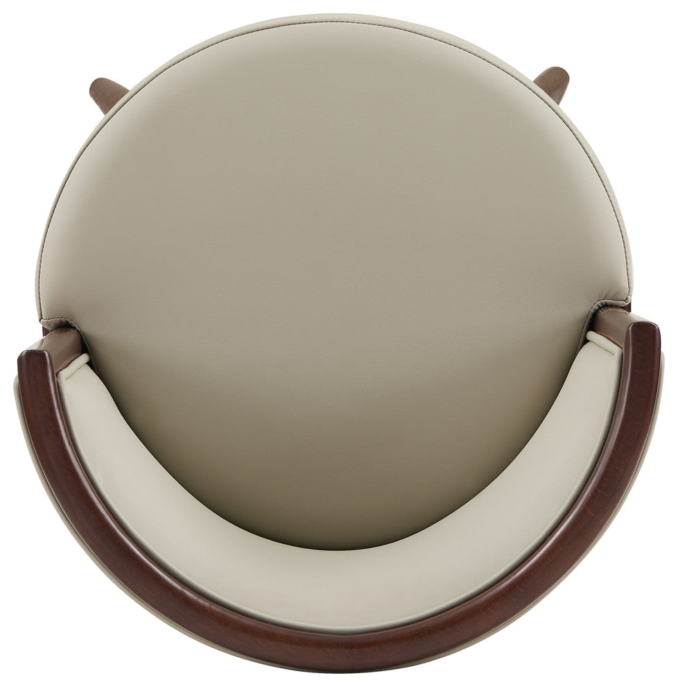 Manhattan Comfort Evalyn Barstool, Stone, Set of 3