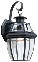 Generation Lighting Lighting 1-Light Outdoor Lantern, Black