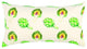 Lemon Green Artichoke Embroidered Lumbar Pillow