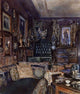 Rudolf Von Alt The Office of Count Lanckoronski  Vienna Gallery Wrapped Canvas