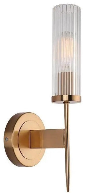 Palma | Bedside Wall Lamp made of Brass, Gold / Copper