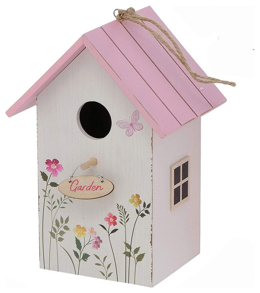 Rustic GArden Birdhouse, 8.75 Inches