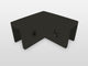 78"x60"x36" Frameless 90 Degree Shower Enclosure Wall Hinge, Matte Black